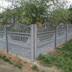 фото Декоративный забор из бетона